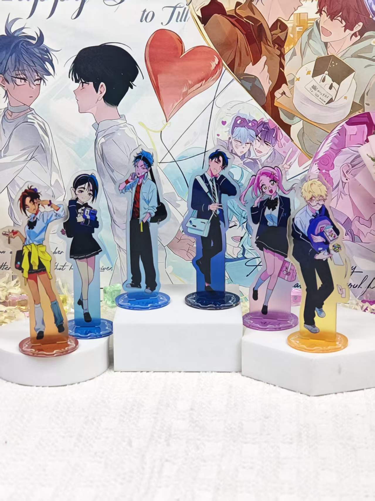 Figma Stand Set - Alien Stage Campus AU Acrylic Stand