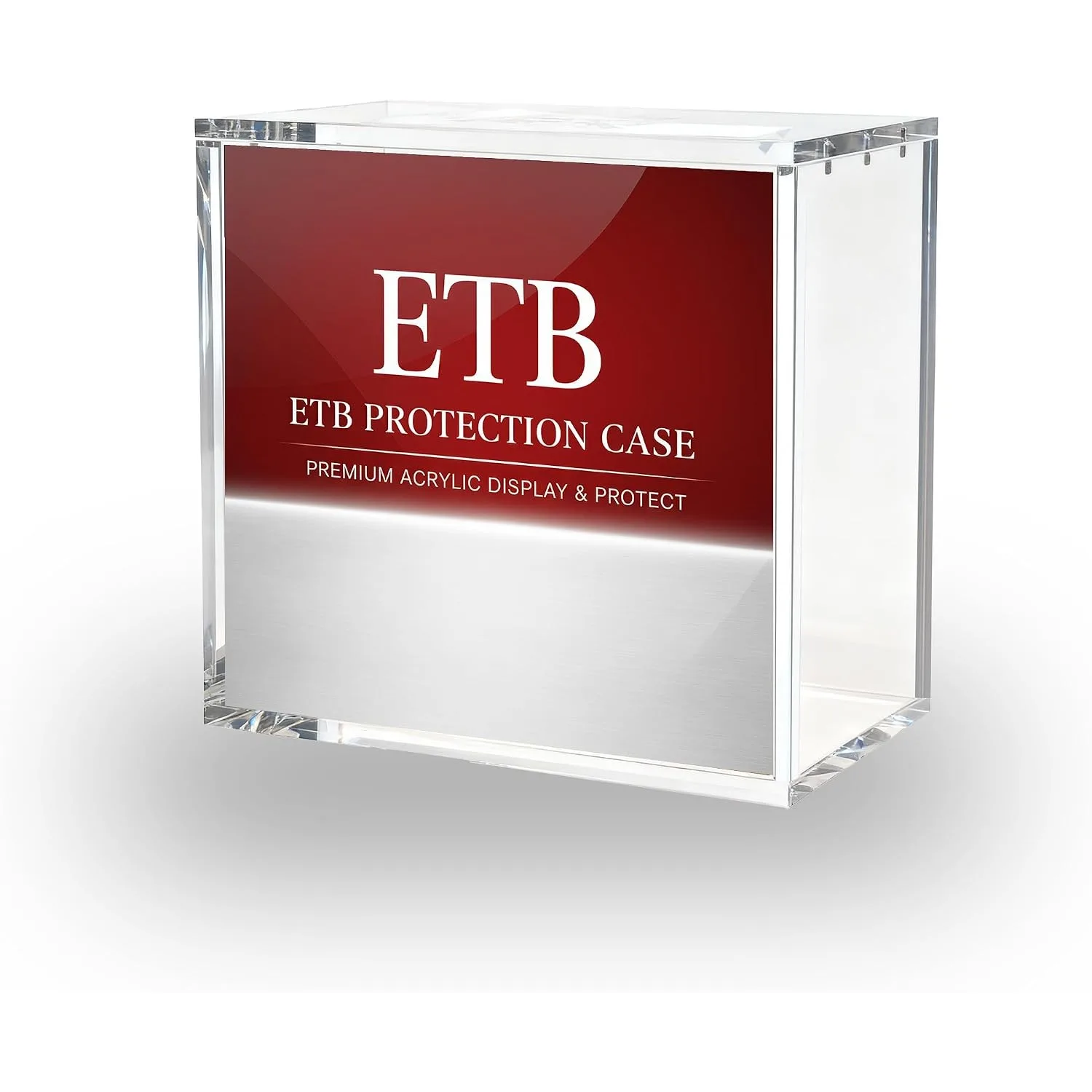 Display Case Acrylic - ETB Acrylic Case, 99% UV Block