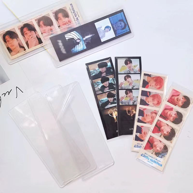 Clear Photo Booth Bookmark Sle - Card Penny Sleeve ulasan dan harga