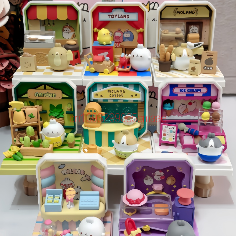Hot Molang Genuine Super Cute  - Building Block Mini ulasan dan harga