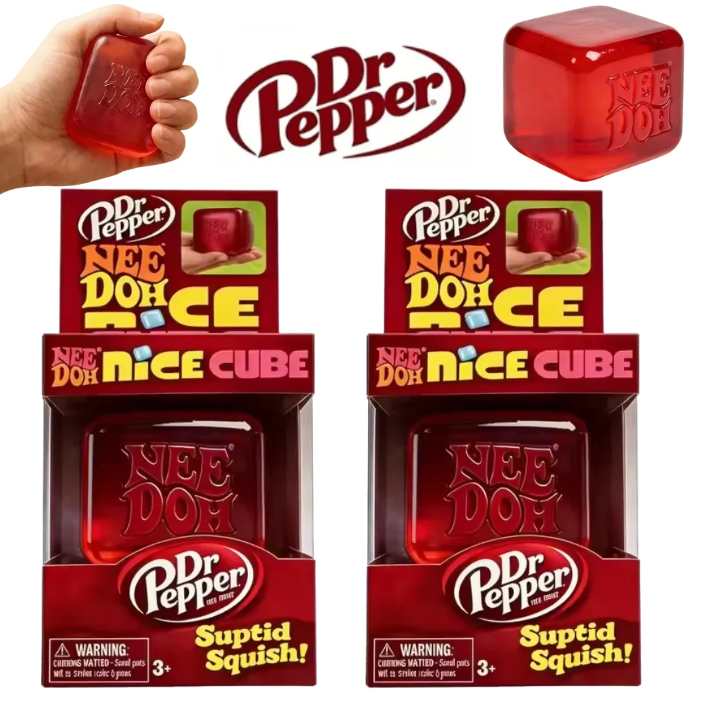 Dr Pepper X NeeDoh Nice Cube S - Fidget Cube Original ulasan dan harga