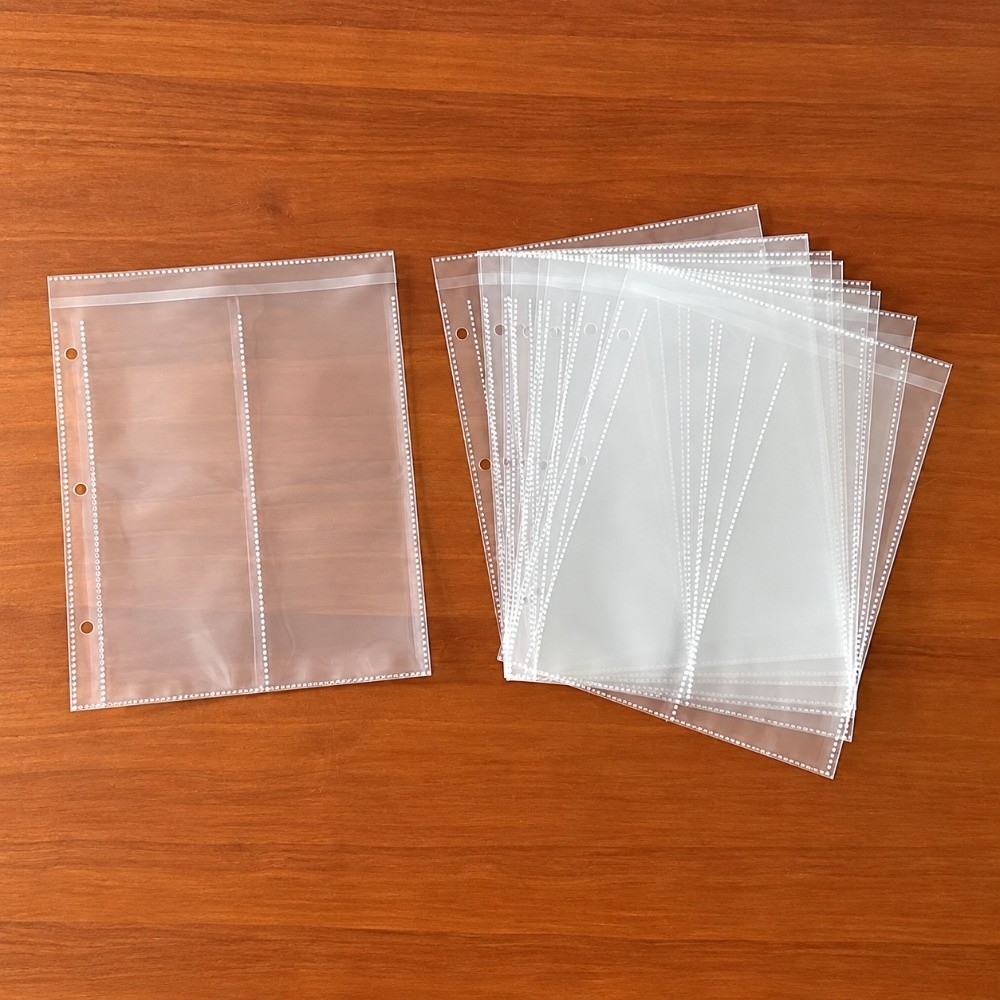 Clear View 3 Ring Card Sleeves - Card Penny Sleeve ulasan dan harga