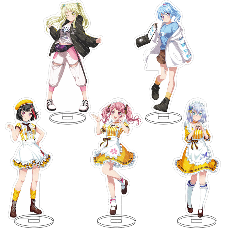 16CM Anime Acrylic Figure BanG - Figma Stand Set ulasan dan harga
