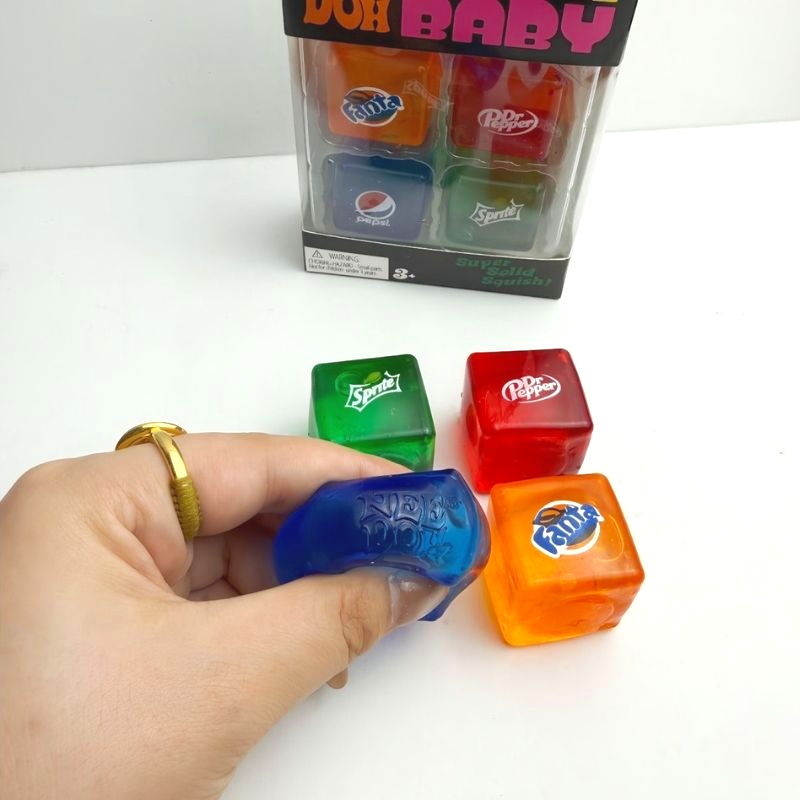 Mini 4 Pack Set Needoh Nice Ic - Fidget Cube Original ulasan dan harga